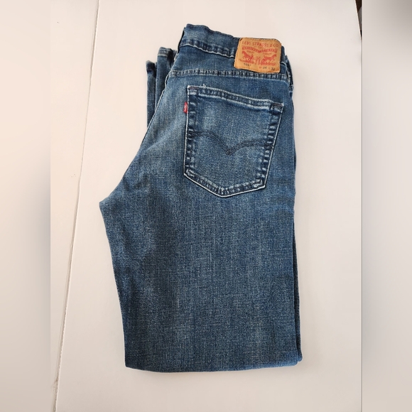 Levi's 514 Mens straight leg jeans size 34W 32L - Picture 5 of 7